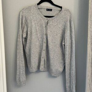 Gap Knit Cardigan - Grey - Size L